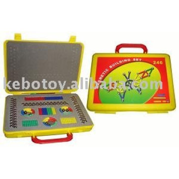 Juguete magnético KBX-246 juguete educativo barra magnética